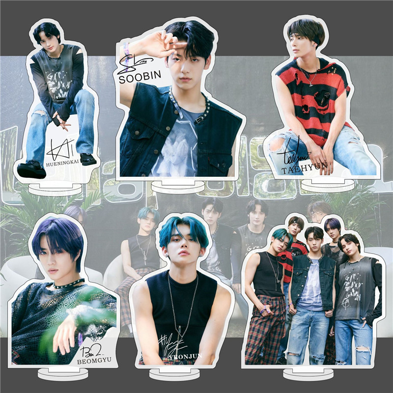 2番目半額 TXTグッズ アクリルスタンド 写真立て 卓上 10cm TOMORROW X