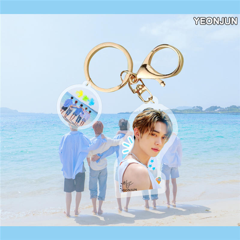 2番目半額 TXTグッズ キーリング TOMORROW X TOGETHER アクリル