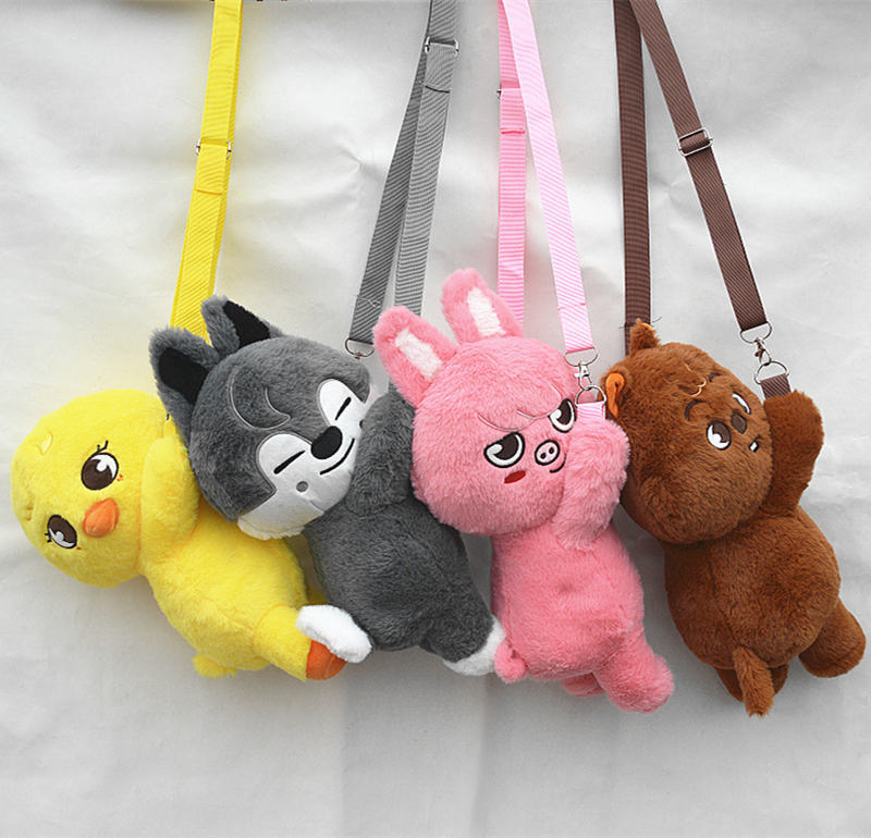 Stray kidsグッズ ショルダーバッグ SKZOO ミニバッグ キャラクター