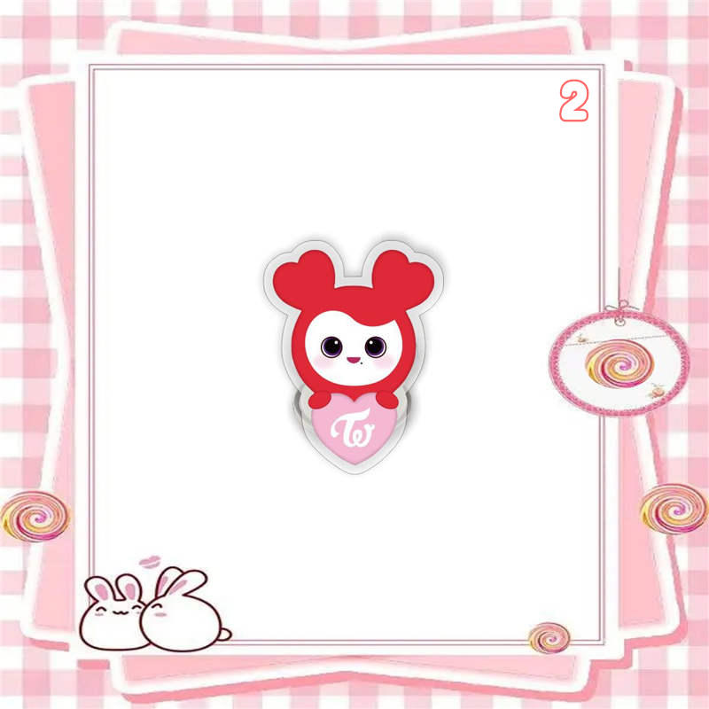 2番目半額 TWICEグッズ スマホホルダー アクリル トゥワイス 携帯