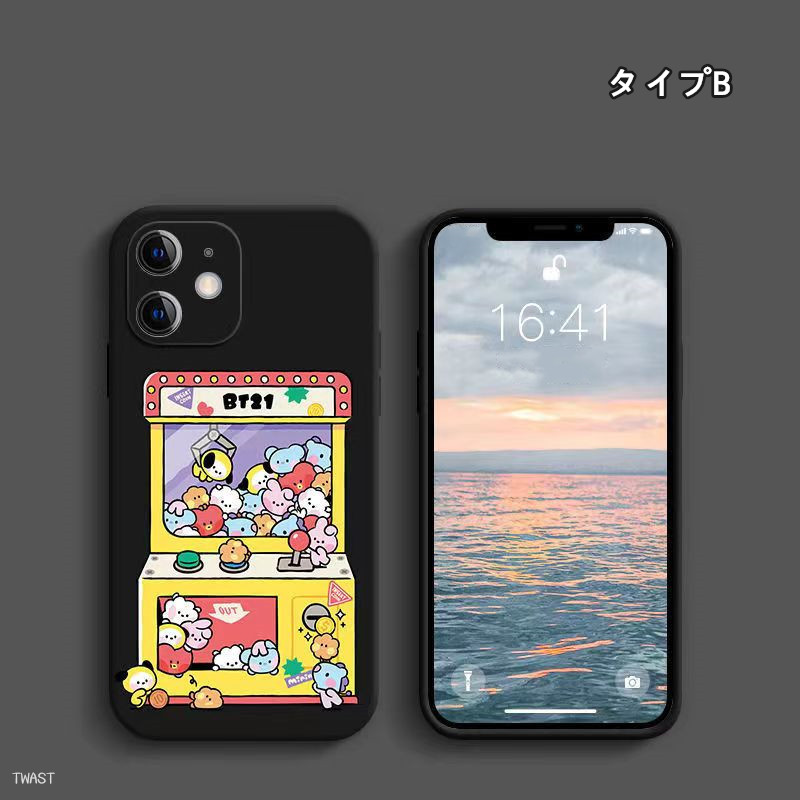 BTSグッズ iPhone17/17Pro/17Promax/17air/16/15/14/13/12/11 ケース ビーティー21 防弾少年団 BT21 アイホンケース 携帯ケース スマホケース 可愛い バンタン |  | 02