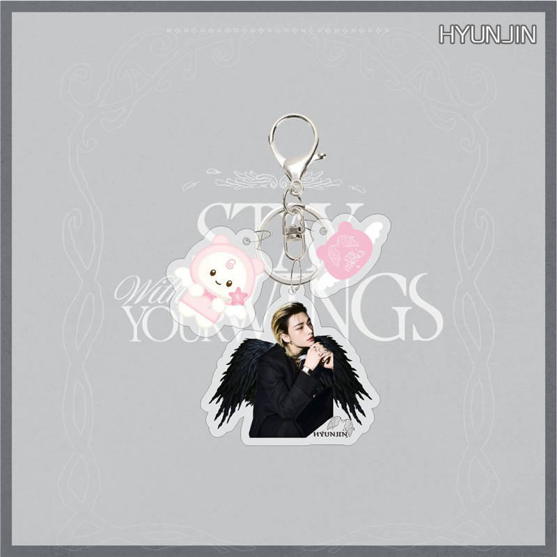 2番目半額 Stray Kidsグッズ SKZ キーリング STAY WITH YOUR WINGS