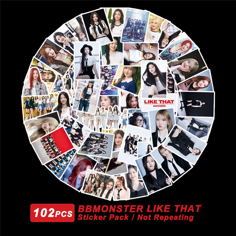 BABYMONSTERグッズ シール シールセット 102枚 ベイビー