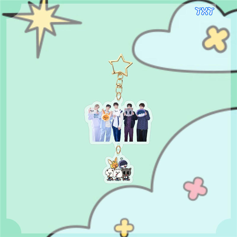 2番目半額 TXTグッズ キーリング TOMORROW X TOGETHER アクリル