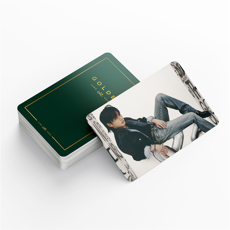 Jung Kookグッズ グク GOLDEN フォト カード 55枚 セット トレカ