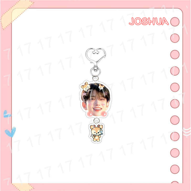 2番目半額 SEVENTEENグッズ キーリング アクリル セブンティーン