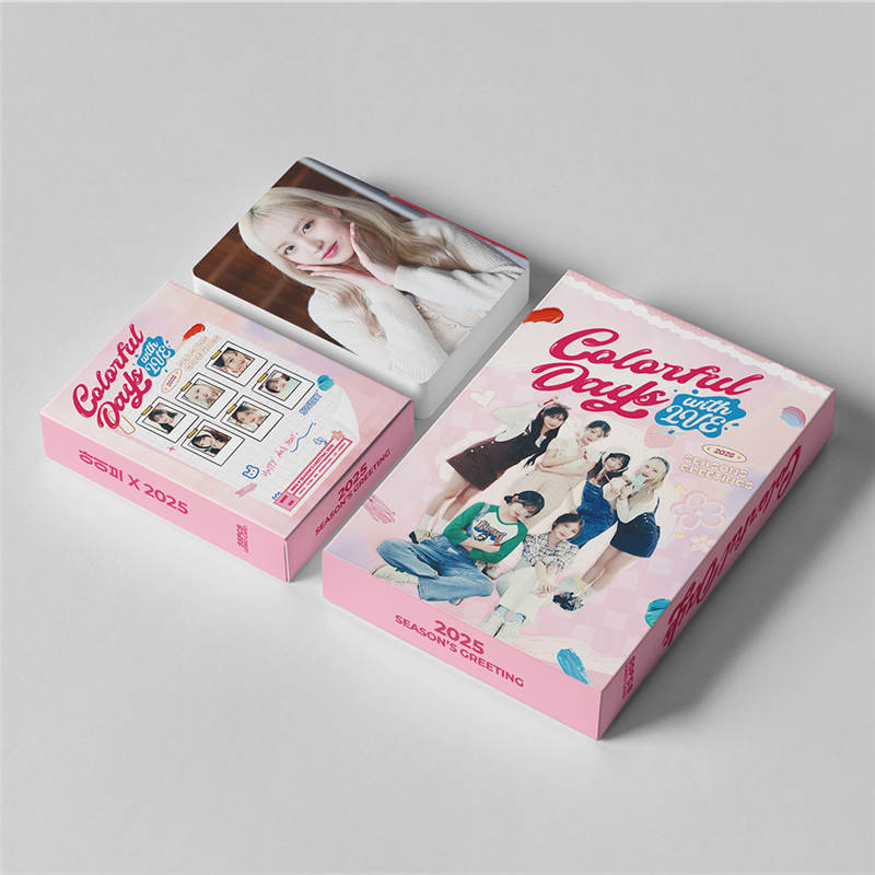 ●！激安！　KPOP　韓国アイドル　CD　DVD　まとめ売り！ IVEグッズ フォト カード 55枚 セット トレカ アイヴ 写真 全員 フォト
