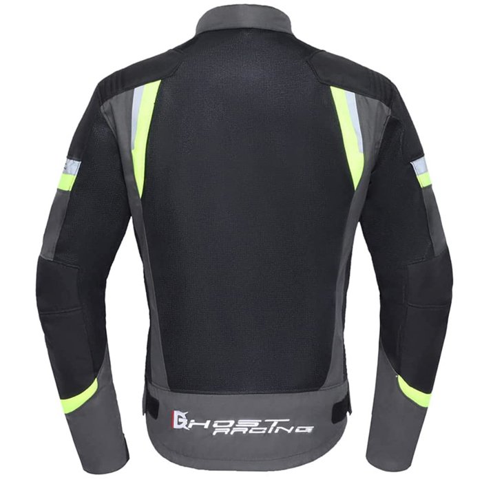 ライダースジャケット　春夏秋用インナー付き メンズバイクジャケット 夏用 メッシュジャケット インナー付き