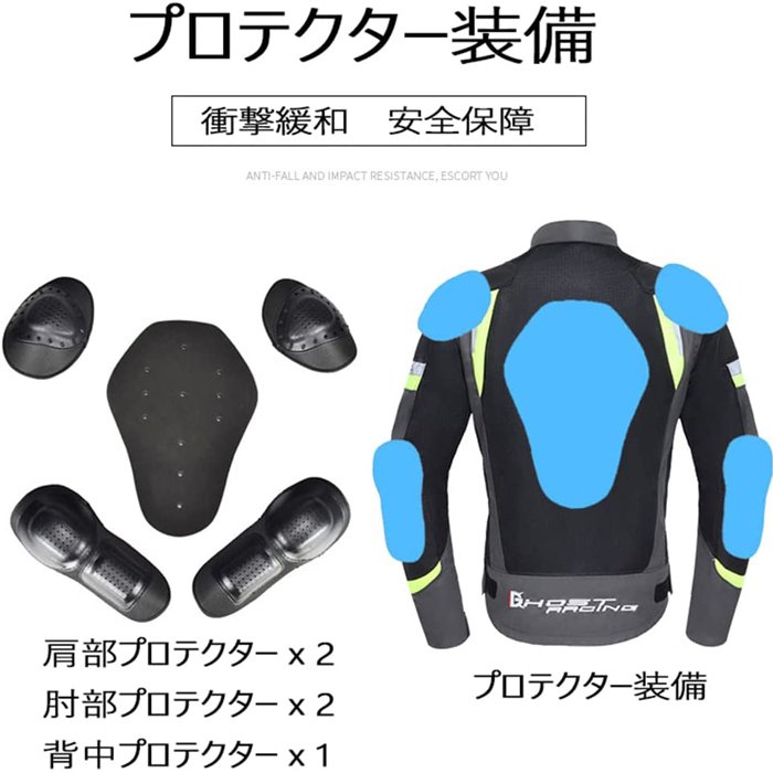 ライダースジャケット　春夏秋用インナー付き riize1.jpg