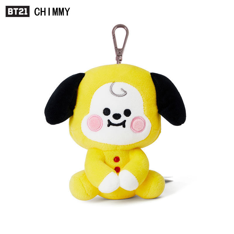 送料無料 BT21 防弾少年団 BTS バンタン キーリング ぬいぐるみ 