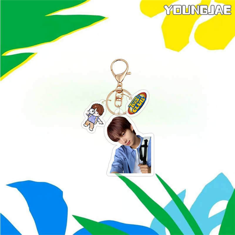 2番目半額 TWSグッズ キーリング トゥアス アクリル キーホルダー