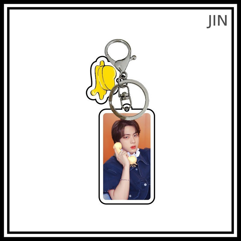 BTS 防弾少年団 Butter バンタン キーリング プラスチック
