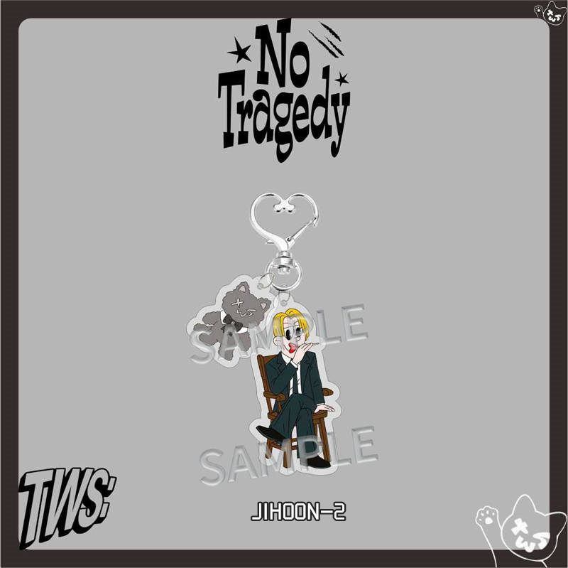2番目半額 TWSグッズ No Tragedy キーリング トゥアス アクリル キーホルダー グッズ キーチェーン アクセサリー 携帯 鍵 自動車飾り おしゃれ 小物 飾り TWS |  | 12