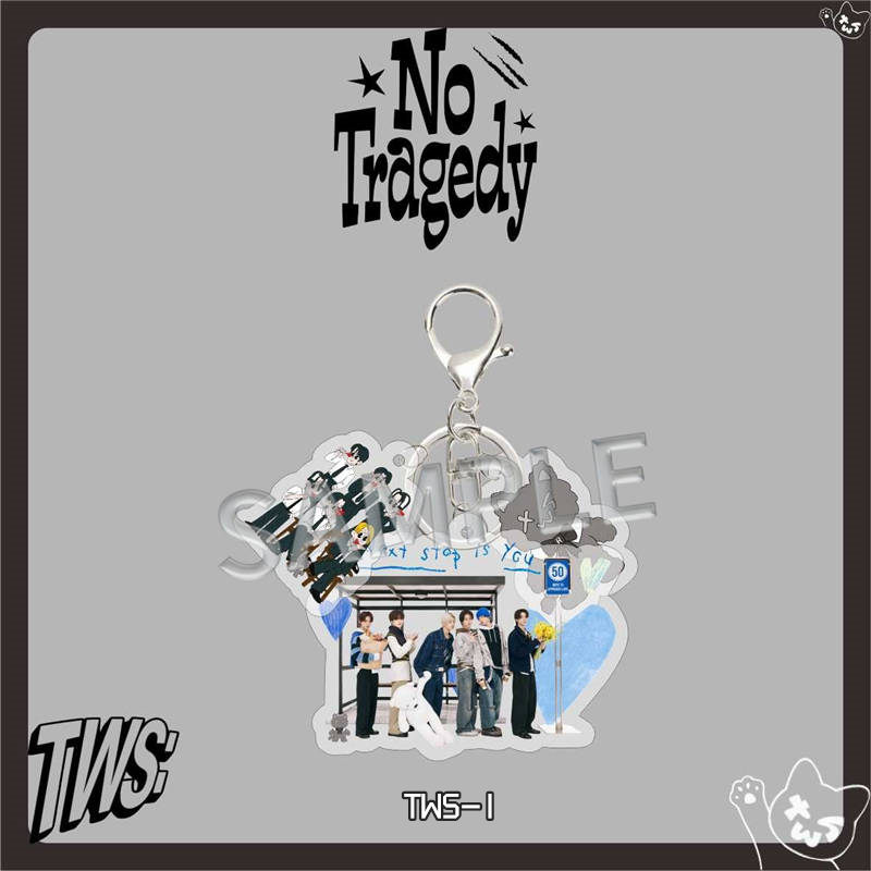 2番目半額 TWSグッズ No Tragedy キーリング トゥアス アクリル キーホルダー グッズ キーチェーン アクセサリー 携帯 鍵 自動車飾り おしゃれ 小物 飾り TWS |  | 13