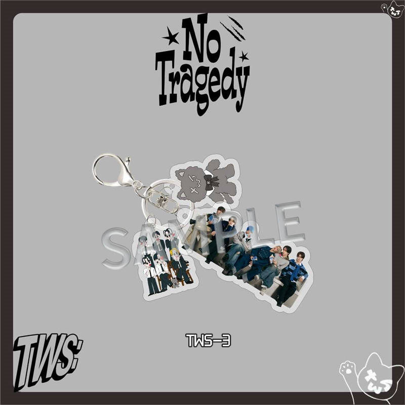 2番目半額 TWSグッズ No Tragedy キーリング トゥアス アクリル キーホルダー グッズ キーチェーン アクセサリー 携帯 鍵 自動車飾り おしゃれ 小物 飾り TWS |  | 15