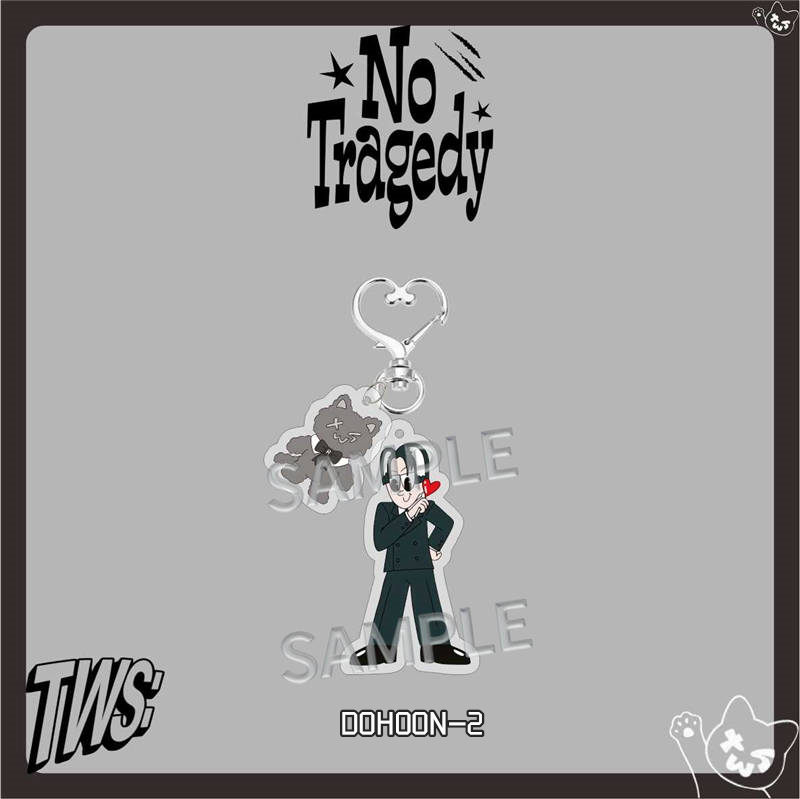 2番目半額 TWSグッズ No Tragedy キーリング トゥアス アクリル キーホルダー グッズ キーチェーン アクセサリー 携帯 鍵 自動車飾り おしゃれ 小物 飾り TWS |  | 06