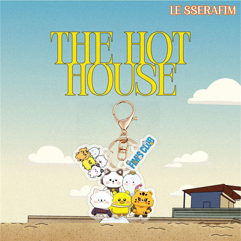 2番目半額 LE SSERAFIMグッズ キーリング アクリル ルセラフィム キーホルダー グッズ キーチェーン アクセサリー 携帯 鍵 自動車飾り サクク 小物 FIM'S CLUB |  | 01