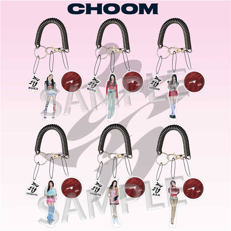 ヘッモンイ キーホルダー 2番目半額 BABYMONSTERグッズ CHOOM キーリング アクリル ベイビー