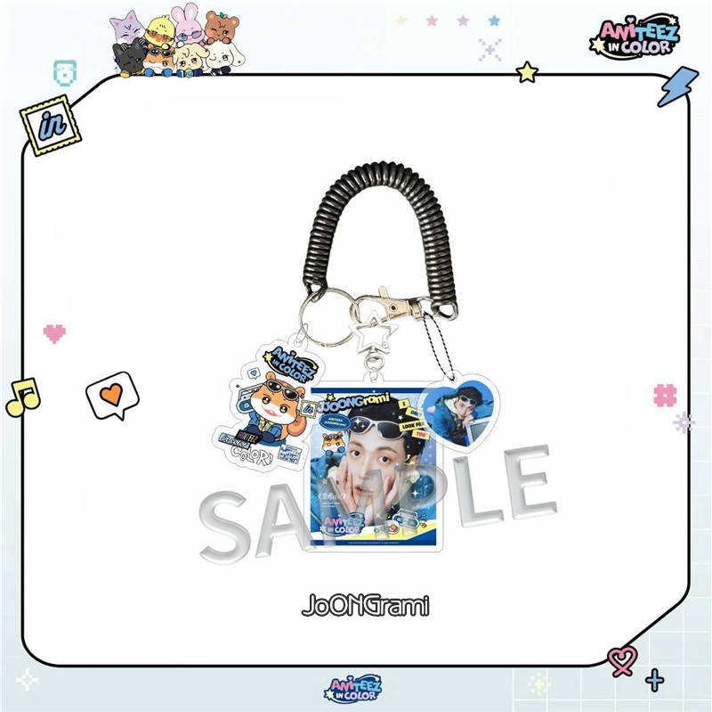 2番目半額 ATEEZグッズ キーリング アクリル エイティーズ