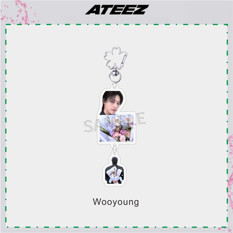 2番目半額 ATEEZグッズ キーリング アクリル エイティーズ