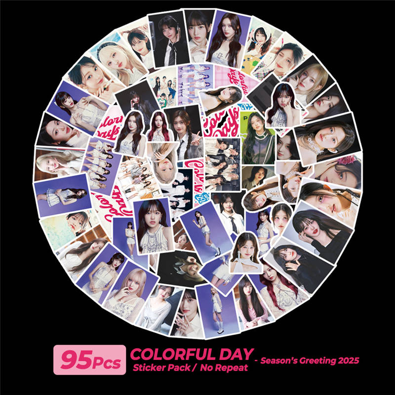 IVEグッズ シール シールセット 95枚 アイヴ 2025 Season's Greeting