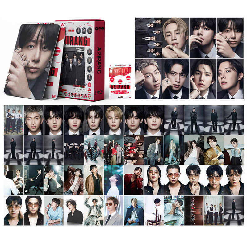 BTSグッズ フォト カード 55枚 セット トレカ バンタン 写真 全員