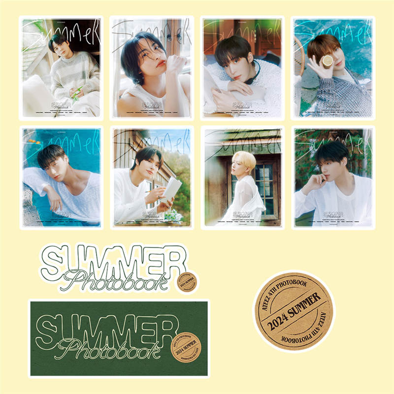 ATEEZ sailor package 特典 トレカ ステッカー セット ATEEZグッズ シール シールセット 98枚 エイティーズ 2024