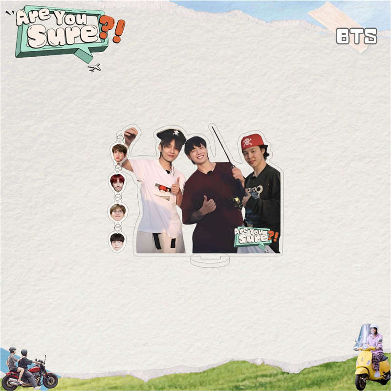 BTSグッズ Are You Sure アクリルスタンド 防弾少年団 写真 卓上 10cm