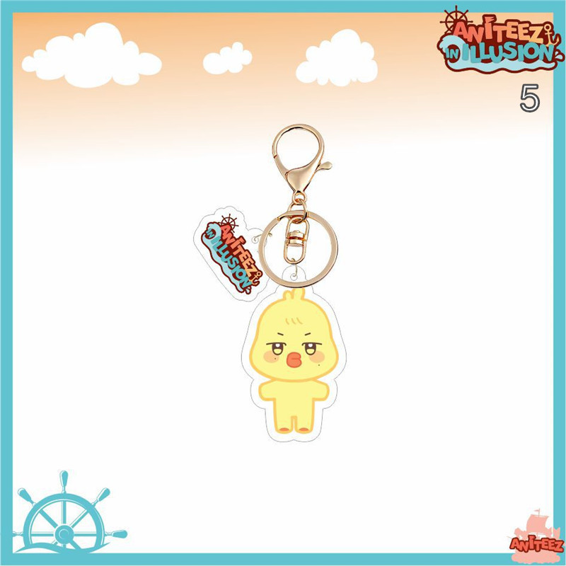 2番目半額 ATEEZグッズ キーリング アクリル エイティーズ