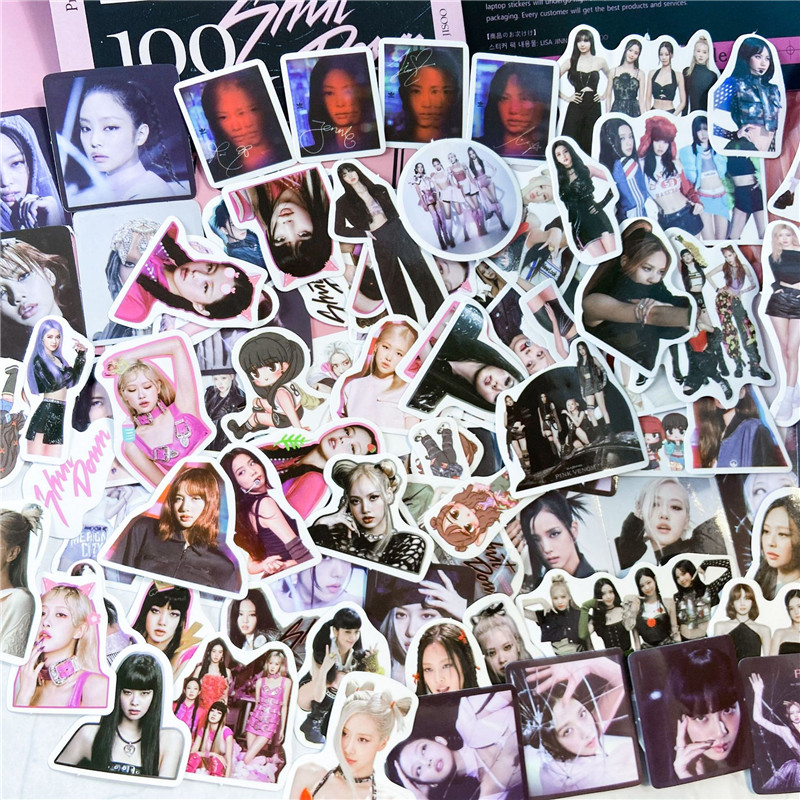 BLACKPINK - BLACKPINK MUSHINSA DEADLINE ステッカー　６枚シール BLACKPINK DEADLINE ステッカー - メルカリ