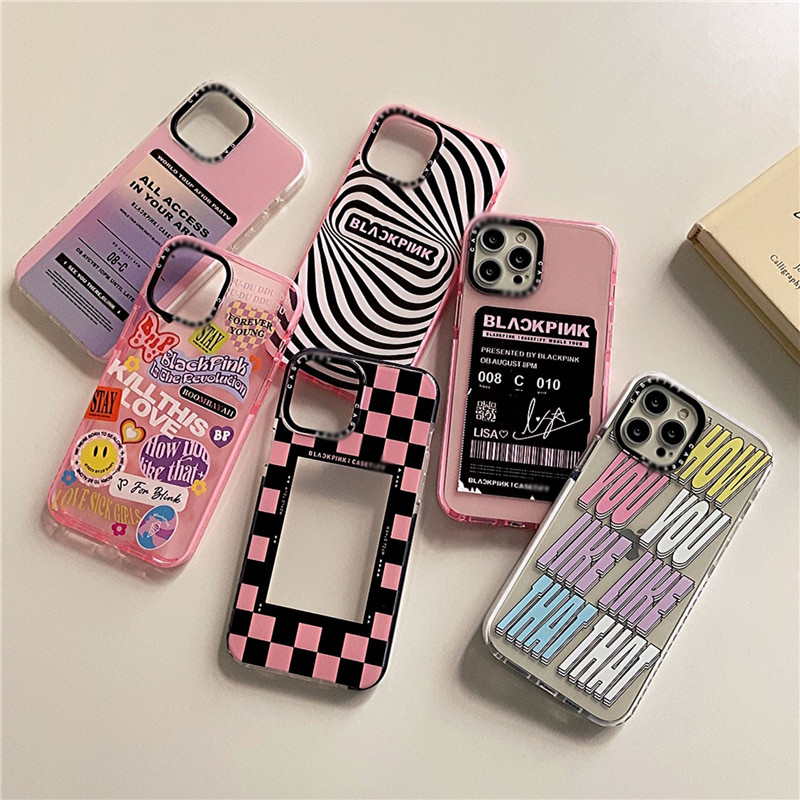 Blackpink iPhone14/14Pro/14Promax/14plus/13/12/11/X/XR 透明 