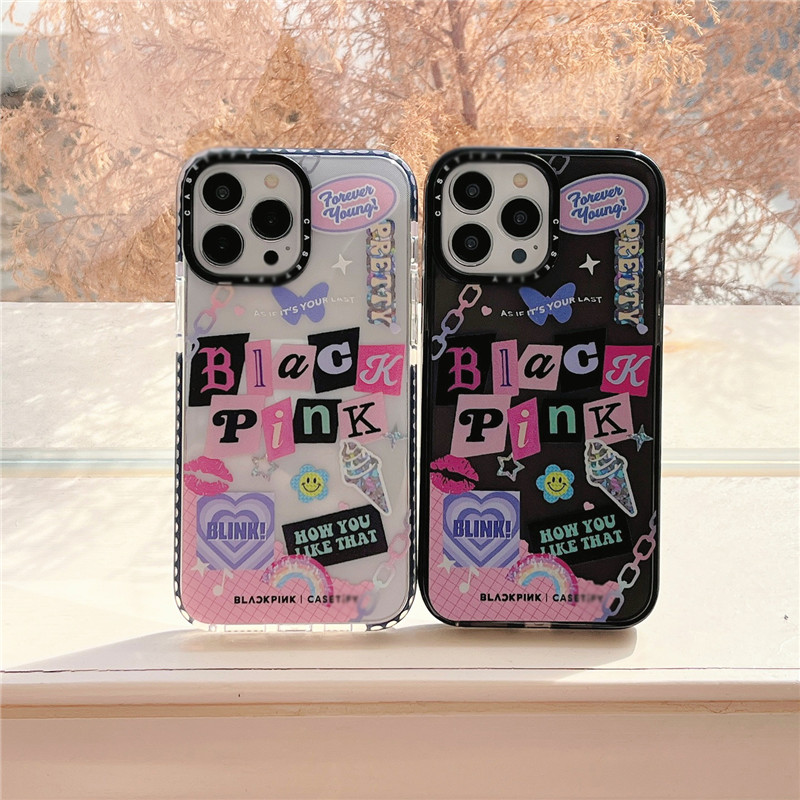 Blackpink iPhone14/14Pro/14Promax/14plus/13/12/11/X/XR 透明