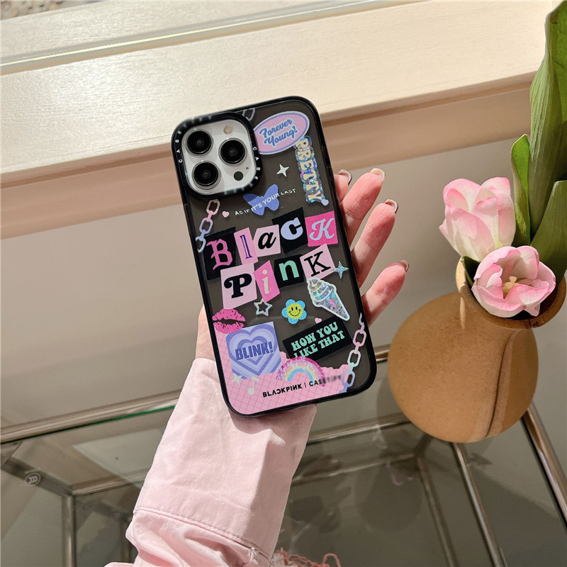 Blackpink iPhone14/14Pro/14Promax/14plus/13/12/11/X/XR 透明