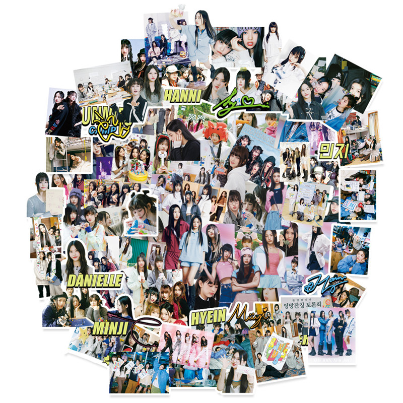 New Jeansグッズ シール シールセット 101枚 ニュージーンス Bunnies