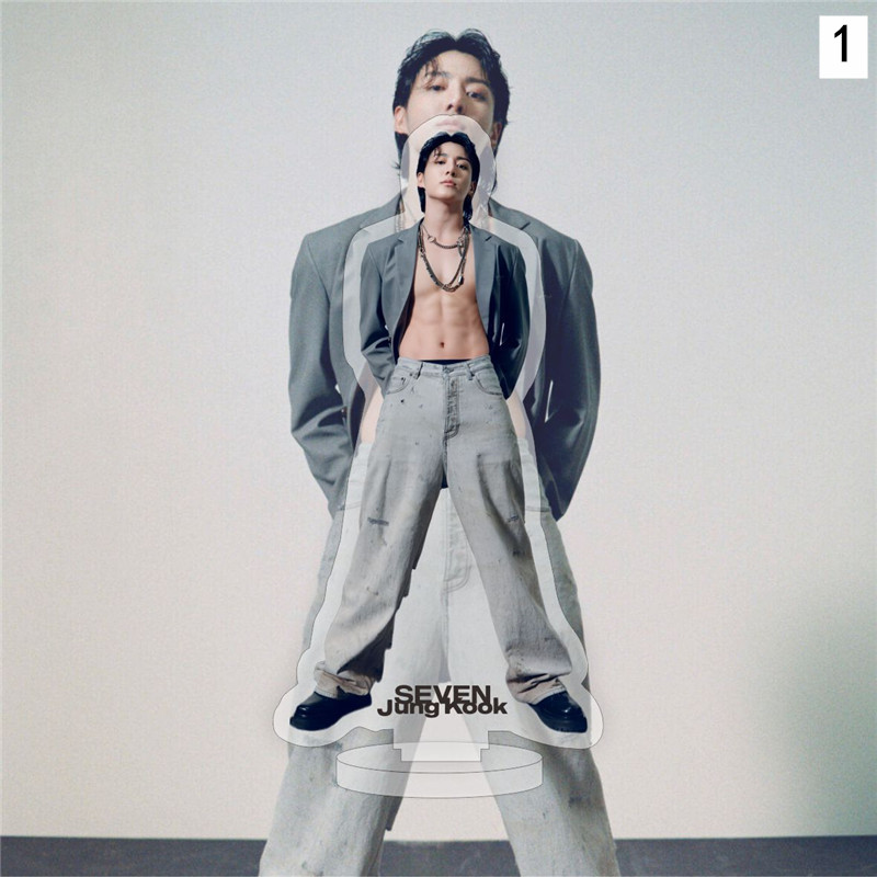 2番目半額 Jung Kookグッズ SEVEN グク CK 防弾少年団 写真 卓上