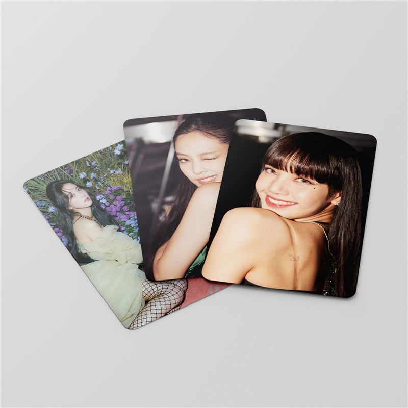 BLACKPINKグッズ フォト カード 55枚 セット トレカ ブラック