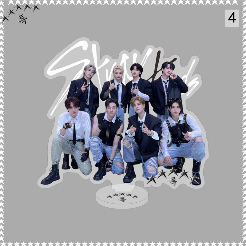 2番目半額 Stray Kidsグッズ 5-STAR アクリルスタンド 写真立て 卓上