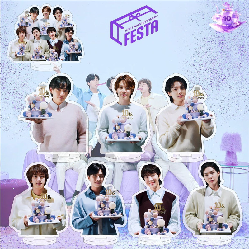 2番目半額 BTSグッズ FESTA 防弾少年団 写真 卓上 10cm バンタン