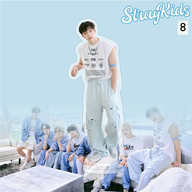 stray kids アクリルスタンド セット 2番目半額 Stray Kidsグッズ アクリルスタンド写真立て 卓上 15cm