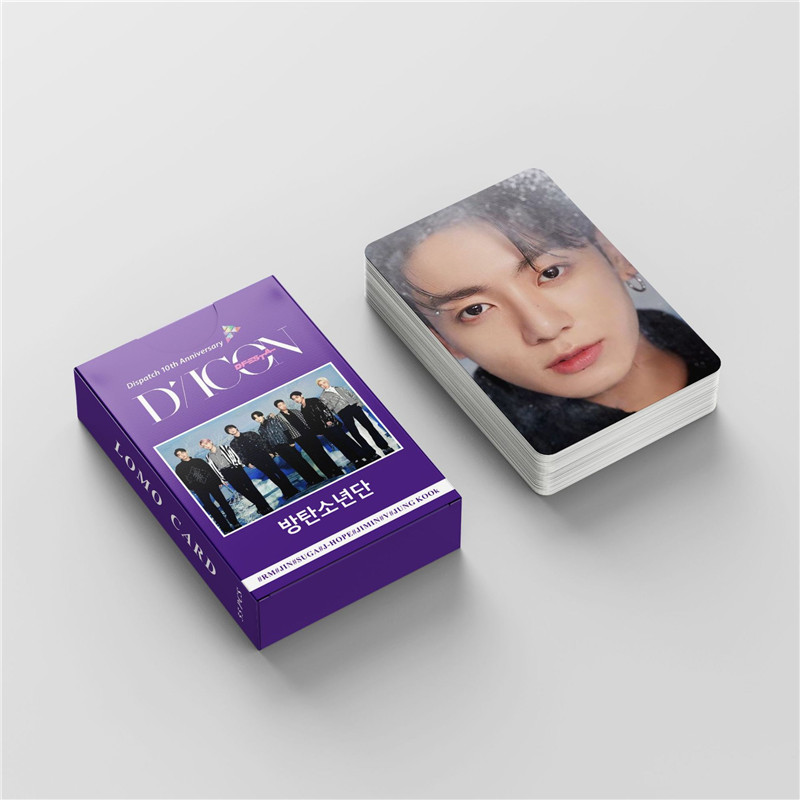 BTSグッズ フォト カード 55枚 セット トレカ バンタン 写真 フォトカード K-POP 韓国 アイドル LOMOカード 応援 小物 D'FESTA ビーティエス Weverse DICON