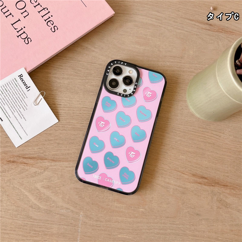 casetify twice ストラップ ケースティファイ iPhone - スマホアクセサリー