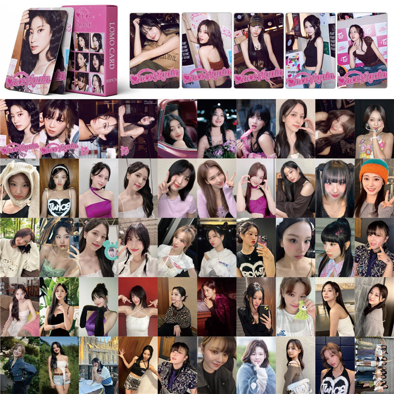 TWICE サノク 未公開 フォトカード TWICEグッズ フォト カード 55枚 セット トレカ トゥワイス 写真