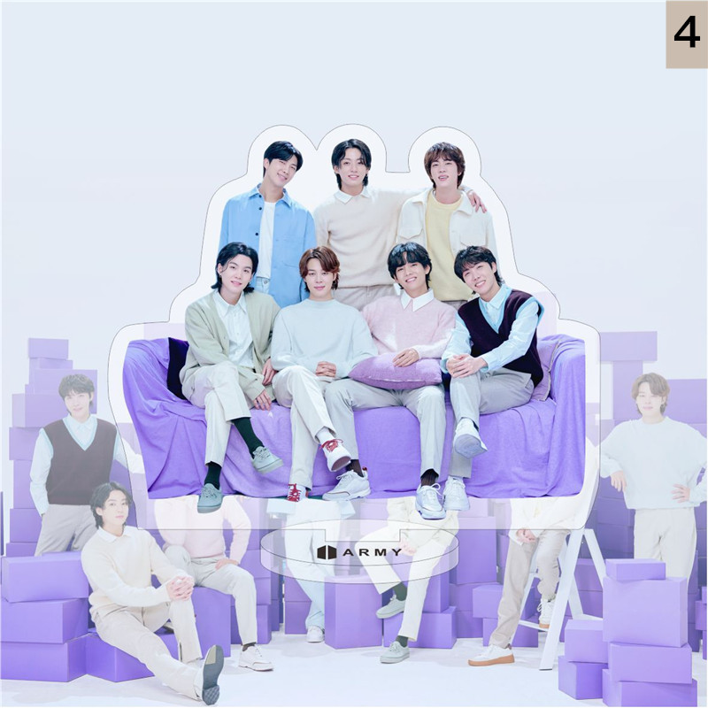 2番目半額 BTSグッズ FESTA 防弾少年団 写真 卓上 10cm バンタン 両面