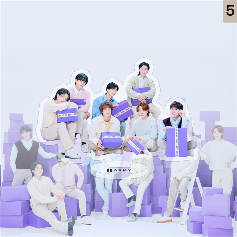 2番目半額 BTSグッズ FESTA 防弾少年団 写真 卓上 10cm バンタン 両面