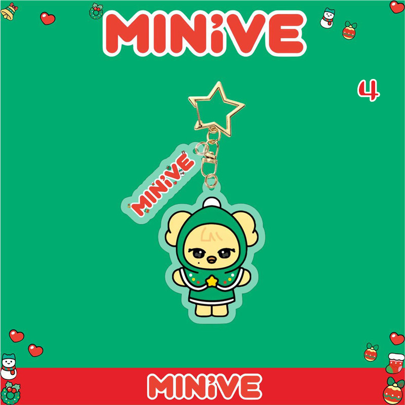 IVEグッズ MINIVE キーリング プラスチック アイヴ キーホルダー グッズ キーチェーン アクセサリー 携帯 鍵 自動車飾り おしゃれ 小物 飾り クリスマス |  | 04
