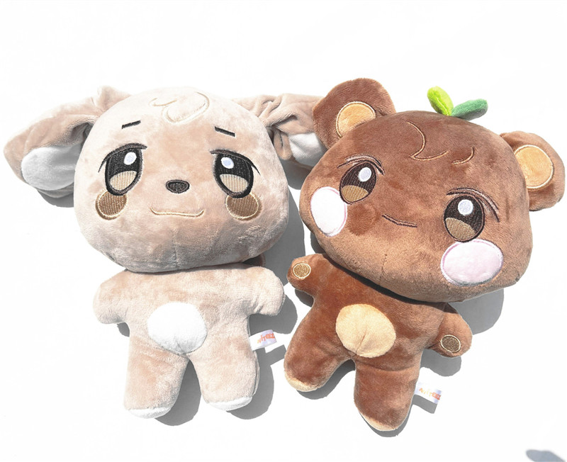 ateez nacific ナシフィック クマ ぬいぐるみ コンプリート Kpop ateezぬいぐるみペンダントキーホルダー、10cm、anitez