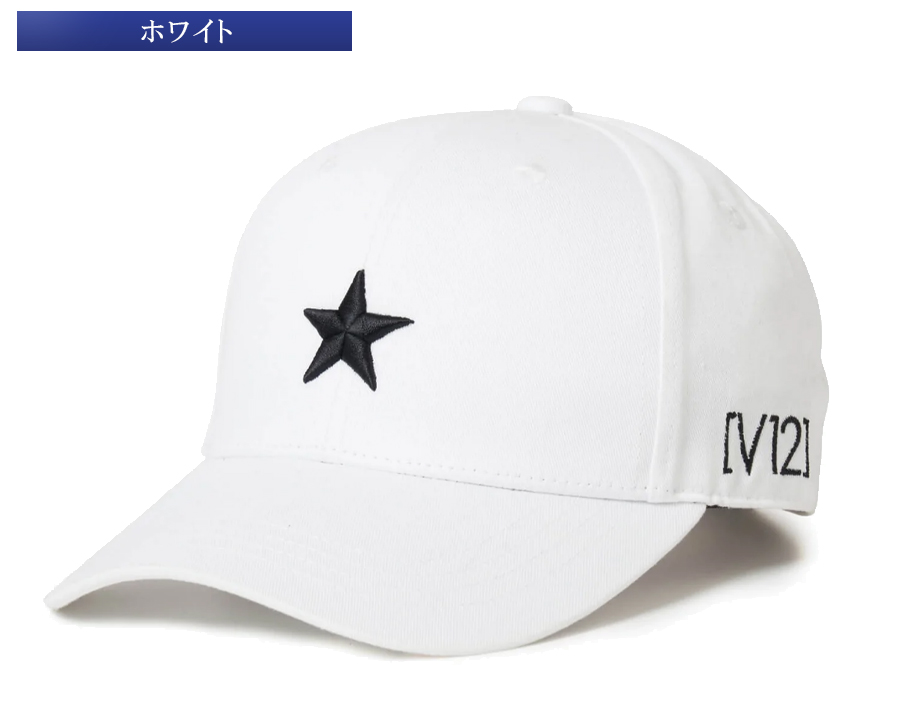 キャップ 帽子 メンズ レディース V12 ヴィトゥエルブ V12 ONE STAR
