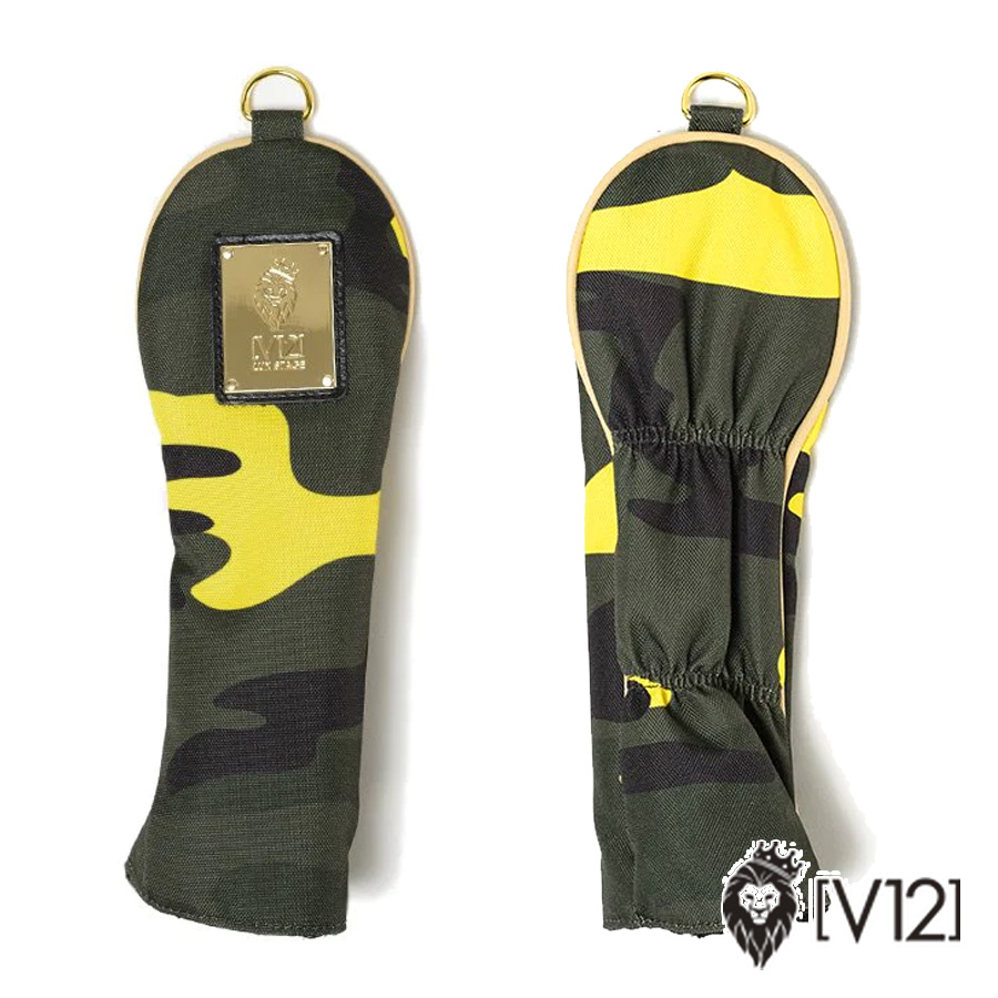 ヘッドカバー ユーティリティ用 UT V12 ヴィトゥエルブ YELLOW CAMO HC