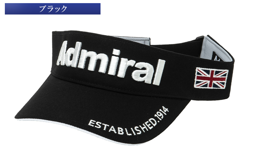 Admiral Golf（アドミラルゴルフ） バイザー サンバイザー 帽子