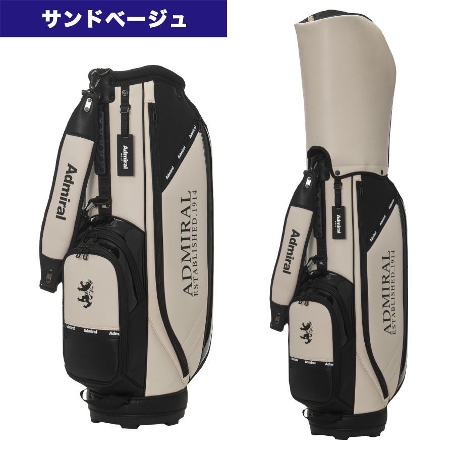Admiral（アドミラル） キャディバッグ カートタイプ トラッド ユニ